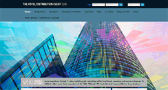 Desktop Screenshot of hoteldistributionevent.com